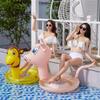 1pc Cartoon Pattern Inflatable Swimming for Adults Thickened Sequin Water Floating Fun Pool Toy for Water Activities view 4