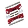 GPM Racing for LOSI 1/10 LASERNUT Tenacity U4 LOS03028 Aluminum Front Lower Suspension Mount -12PC Set (red) view 1