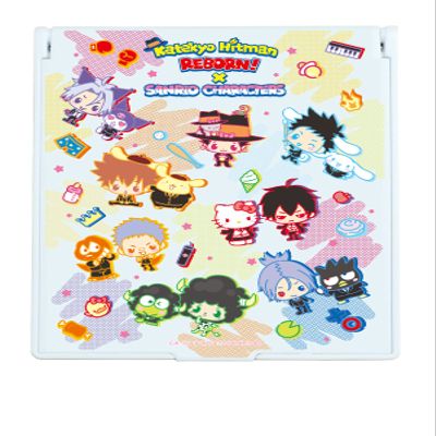 A3 Private Teacher Hitman Reborn! x Sanrio Characters 01 DCM-RES-01 Studded Design, Deca Cara Miller W 3.6 x H 4.5 inches (92 x 115 mm)