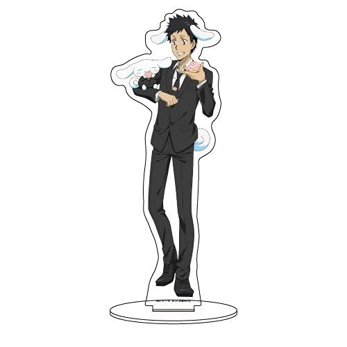 A3 Tutor Hitman REBORN! x Sanrio Characters 04 D Ver. Character Acrylic Figure, H5.9 x W5.9 inches (150 x 150 mm) ACF-RES-04
