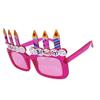 Happy Birthday Candle Novelty Sunglasses for Party Supplies and PC view 1
