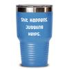 Shit Happens. Juggling Helps. 30oz Tumbler, Juggling Stainless Steel Tumbler, Inspire s For Juggling view 1