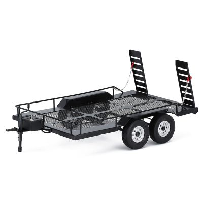 465 * 290MM Metal Trailer for 1/10 RC Car Crawler Axial SCX10 90046 AXI03007 Traxxas TRX-4 Redcat Gen8-1 Set