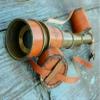 Kelvin & Hughes Brass with Leather Carry CASE Spyglass Maritime Telescope view 2