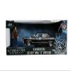 Jada Supernatural 1:24 1967 Chevy Impala Die-cast Car w/Dean Winchester Die-cast Figure, Toys for Kids and Adults view 2