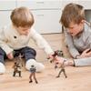 ArtCreativity Cowboy & Indian Action Figures Set of 12 - Realistic Details, Free-Standing, Party Decor & Favors for Kids view 4
