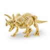 Robo Alive Dino Fossil Find - Triceratops by ZURU Excavate Dinosaur Fossils Digging Kit Collectible Toy with Slime, Multicolor view 2