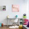 Stupell Industries Girls are Brave Bold Retro Typography Curved Rainbow view 2