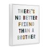 Stupell Industries 'There's No Better Friend Than a Brother Phrase', Framed Giclee Art, White, 11 x 14 Inches, Easy to Hang and Sturdy, Made in USA, by Lil' Rue view 2