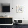 Stupell Industries Kids' Hang Your Towel Bathroom Rules Rainbow Stripes view 2