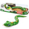 Robo Alive Slithering Snake Series 3 Green by ZURU Battery-Powered Robotic Light Up Reptile Toy That Moves (Green),7150B view 1