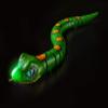 Robo Alive Slithering Snake Series 3 Green by ZURU Battery-Powered Robotic Light Up Reptile Toy That Moves (Green),7150B view 4