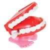 The Dreidel Company Wind Up Teeth Chomping & Chattering Teeth Toys for Kids Birthday Party Favors, Novelty and Gag Gifts, 1.75" Inches (2-Pack) view 2