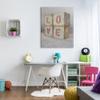 Stupell Industries Love Typography Kids' Building Block Arrangement view 2
