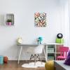Stupell Industries Graffiti Rainbow Hearts Layered Love Shape Collage view 2