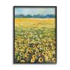 Stupell Industries Country Sunflower Field Yellow Floral Meadow Landscape view 1