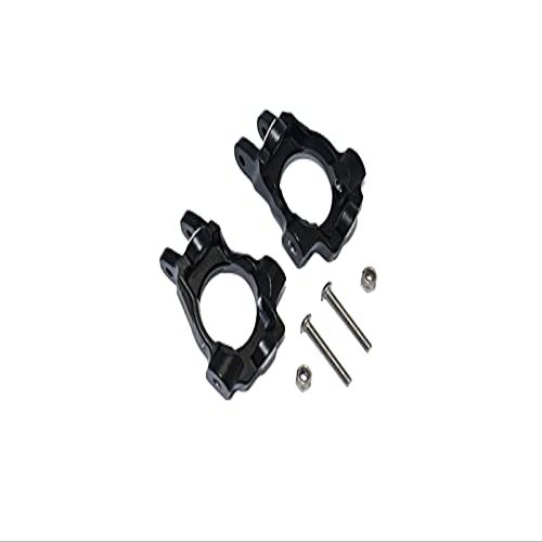 GPM for LOSI 1/10 LASERNUT Tenacity U4 LOS03028 Aluminum Front C-HUBS -6PC Set (Black)
