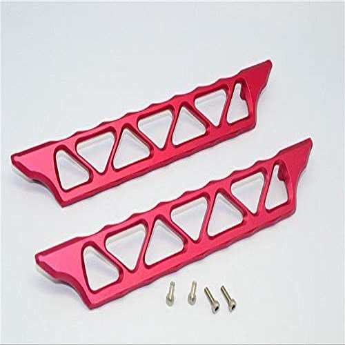 Aluminum Side Trail Bar- 1PR Red for Traxxas X-Maxx XMAXX 7723