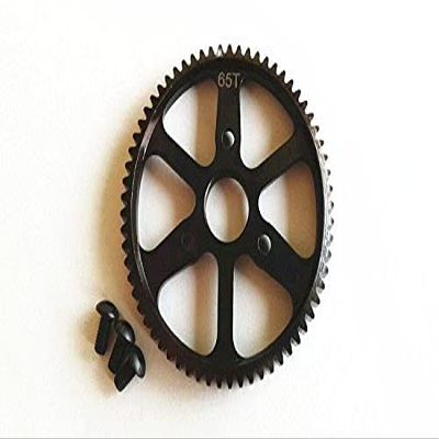 Hard Steel 65T SPUR Main Gear 0.8M 32P for Traxxas Summit E-REVO E-Maxx 3960