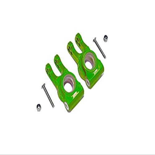 GPM for LOSI 1/10 LASERNUT Tenacity U4 LOS03028 Aluminum Rear Knuckle ARM -6PC Set (Green)