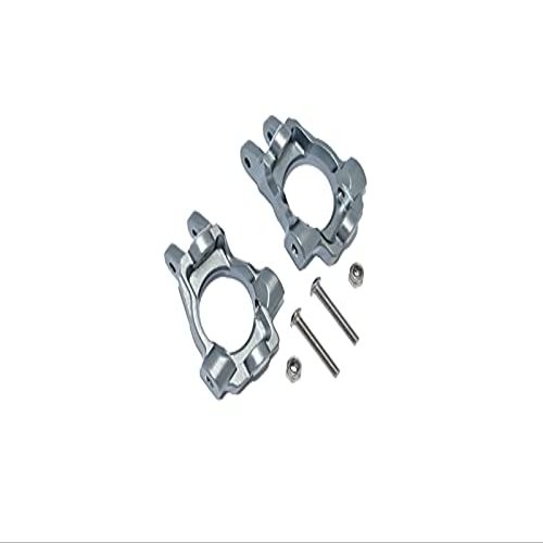 GPM for LOSI 1/10 LASERNUT Tenacity U4 LOS03028 Aluminum Front C-HUBS -6PC Set (Gray)