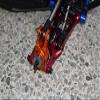 GPM for LOSI 1/10 LASERNUT Tenacity U4 LOS03028 Aluminum Rear Knuckle ARM -6PC Set (Orange) view 4