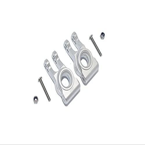 GPM for LOSI 1/10 LASERNUT Tenacity U4 LOS03028 Aluminum Rear Knuckle ARM -6PC Set (Silver)