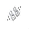 GPM for LOSI 1/10 LASERNUT Tenacity U4 LOS03028 Aluminum Rear Knuckle ARM -6PC Set (Silver) view 1