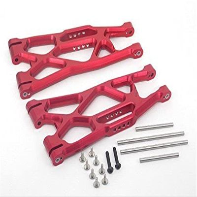 Aluminum Alloy Front/Rear Lower Arms - 1PR Instead of 1/5 RC 7730 7731 Red