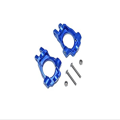 GPM for LOSI 1/10 LASERNUT Tenacity U4 LOS03028 Aluminum Front C-HUBS -6PC Set (Blue)