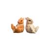 Lana Toys WLNTDOLA 1:6 Scale Pygmy Rabbit Pet Healing Figure Realistic Leporidae Animal Model view 1