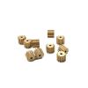 KHJK CHFENG-GG 10pcs Gears 0.3M 14T Small Copper Gear 1.98 2mm Hole Diameter for Toys Car RC Aircraft Gear (Hole Diameter : 1.98mm, Number of Teeth : 0.3M 14 Teeth) view 1
