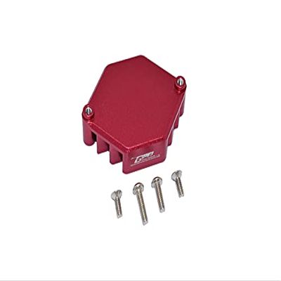 GPM for LOSI 1/10 LASERNUT Tenacity U4 LOS03028 Aluminum Electric Control Mount with Heat Sink - 5PC Set (red)