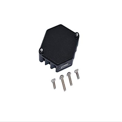 GPM for LOSI 1/10 LASERNUT Tenacity U4 LOS03028 Aluminum Electric Control Mount with Heat Sink - 5PC Set (Black)