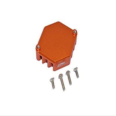 GPM for LOSI 1/10 LASERNUT Tenacity U4 LOS03028 Aluminum Electric Control Mount with Heat Sink - 5PC Set (Orange)