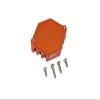 GPM for LOSI 1/10 LASERNUT Tenacity U4 LOS03028 Aluminum Electric Control Mount with Heat Sink - 5PC Set (Orange) view 1