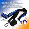 TORMEN Foam Dart Bandolier Toy Gun Bullet Shoulder Strap Compatible for Nerf Elite Series Leather Case Belt Kit (Blue) view 4