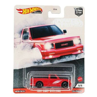 DieCast Hotwheels Premium Car Culture 1991 Syclone [red] - Power Trip Series