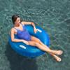 42" Blue Sparkle Inflatable Swimming Pool Tube Ring Float view 2