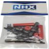 NHX RC Metal Front Axle CVD Set - 2 pcs/Set Red : Traxxas Slash 4x4 view 2