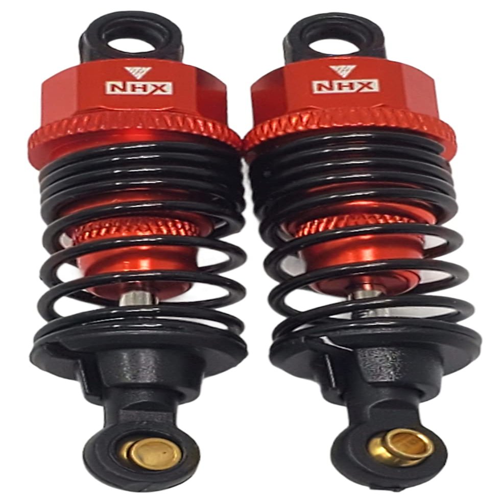 NHX RC Adjustable Aluminum Shocks for 1/10 RC Touring Car Red 2pc : 4-TEC / RS4