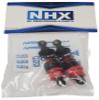 NHX RC Adjustable Aluminum Shocks for 1/10 RC Touring Car Red 2pc : 4-TEC / RS4 view 2