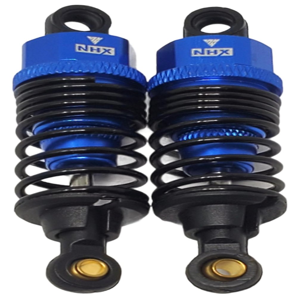 NHX RC Adjustable Aluminum Shocks for 1/10 RC Touring Car Blue 2pc : 4-TEC / RS4