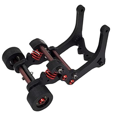 NHX RC Heavy Duty Wheelie Bar Black : X-MAXX 6S/8S