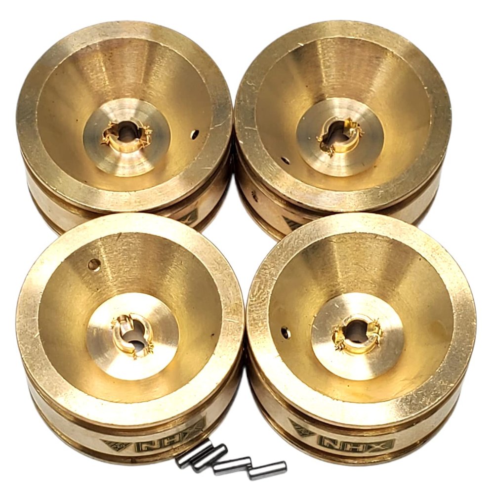 NHX RC Brass 40g Wheels 4pcs/Set : Axial SCX24