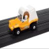 Auto World Thunderjet R34 Sand Van (Yellow) HO Scale Slot Car view 3