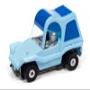 Auto World Thunderjet R34 Sand Van (Blue) HO Scale Slot Car view 1