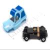 Auto World Thunderjet R34 Sand Van (Blue) HO Scale Slot Car view 2