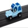 Auto World Thunderjet R34 Sand Van (Blue) HO Scale Slot Car view 3