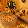 Realhaha Ball Pit Balls 100 PCS, Star Shapes for Babies Kids Playpen Plastic Balls for Babies Ball Pool Puppy Playballs, Orage Pink Green Brown view 2